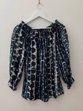 Guess by Marciano Off-The-Shoulder Silk Top